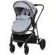 Carucior copii 2 in 1 Chipolino Aura Ash Grey Carucior copii 2 in 1 Chipolino Aura Ash Grey