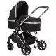 Carucior copii 2 in 1 Chipolino Aura Obsidian Silver