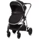 Carucior copii 2 in 1 Chipolino Aura Obsidian Silver