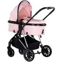 Carucior copii 2 in 1 Chipolino Aura Pink Marshmallow