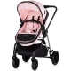 Carucior copii 2 in 1 Chipolino Aura Pink Marshmallow Carucior copii 2 in 1 Chipolino Aura Pink Marshmallow