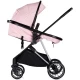 Carucior copii 2 in 1 Chipolino Aura Pink Marshmallow Carucior copii 2 in 1 Chipolino Aura Pink Marshmallow