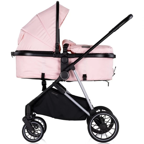 Carucior copii 2 in 1 Chipolino Aura Pink Marshmallow Carucior copii 2 in 1 Chipolino Aura Pink Marshmallow