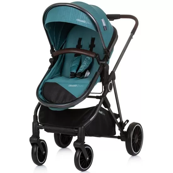 Carucior copii 2 in 1 Chipolino Aura Teal Carucior copii 2 in 1 Chipolino Aura Teal