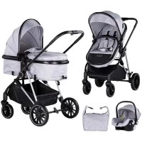 Carucior copii 3 in 1 Chipolino Aura Cloud