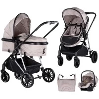Carucior copii 3 in 1 Chipolino Aura Tiramisu
