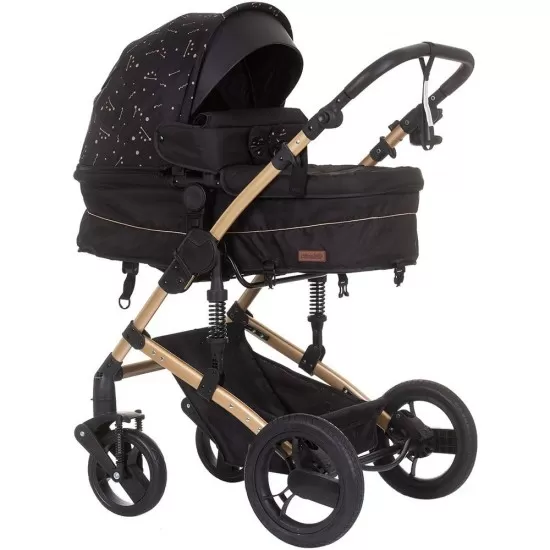 Carucior copii 2 in 1 transformabil Chipolino Camea Ebony Carucior copii 2 in 1 transformabil Chipolino Camea Ebony
