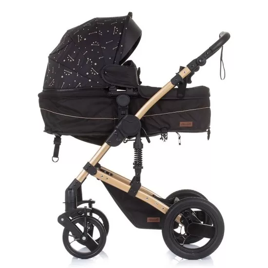 Carucior copii 2 in 1 transformabil Chipolino Camea Ebony Carucior copii 2 in 1 transformabil Chipolino Camea Ebony