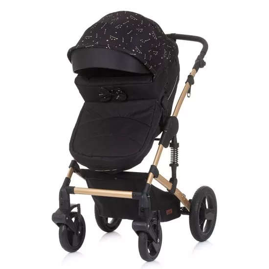 Carucior copii 2 in 1 transformabil Chipolino Camea Ebony Carucior copii 2 in 1 transformabil Chipolino Camea Ebony