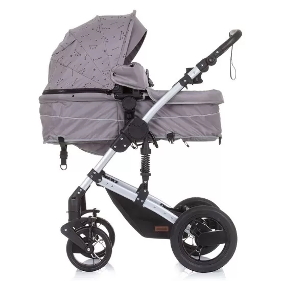 Carucior copii 2 in 1 transformabil Chipolino Camea Graphite Carucior copii 2 in 1 transformabil Chipolino Camea Graphite