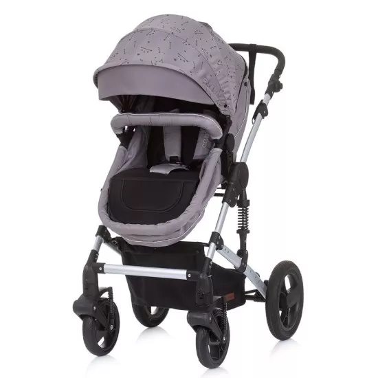 Carucior copii 2 in 1 transformabil Chipolino Camea Graphite Carucior copii 2 in 1 transformabil Chipolino Camea Graphite