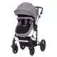 Carucior copii 2 in 1 transformabil Chipolino Camea Graphite Carucior copii 2 in 1 transformabil Chipolino Camea Graphite