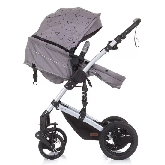Carucior copii 2 in 1 transformabil Chipolino Camea Graphite Carucior copii 2 in 1 transformabil Chipolino Camea Graphite