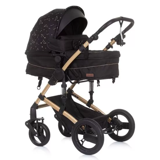 Carucior copii 3 in 1 Chipolino Camea Ebony Carucior copii 3 in 1 Chipolino Camea Ebony