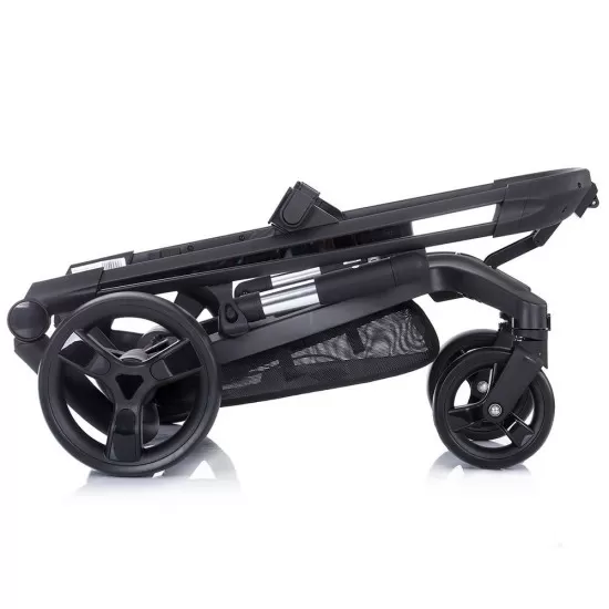 Carucior Chipolino Electra 3 in 1 Gold cu cadru negru Carucior Chipolino Electra 3 in 1 Gold cu cadru negru