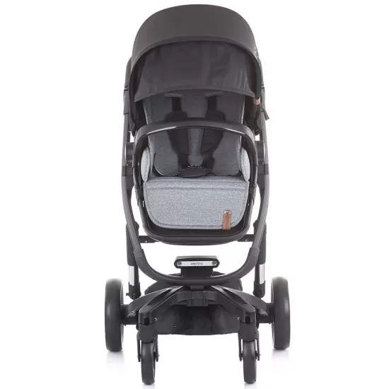 Carucior Chipolino Electra 3 in 1 Gold cu cadru negru Carucior Chipolino Electra 3 in 1 Gold cu cadru negru