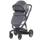 Carucior Chipolino Electra 3 in 1 Silver cu cadru negru Carucior Chipolino Electra 3 in 1 Silver cu cadru negru