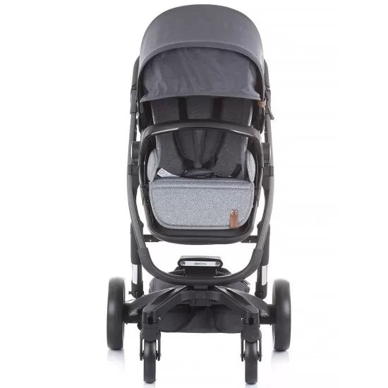 Carucior Chipolino Electra 3 in 1 Silver cu cadru negru Carucior Chipolino Electra 3 in 1 Silver cu cadru negru