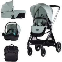 Carucior copii 3 in 1 Chipolino Elite Basil