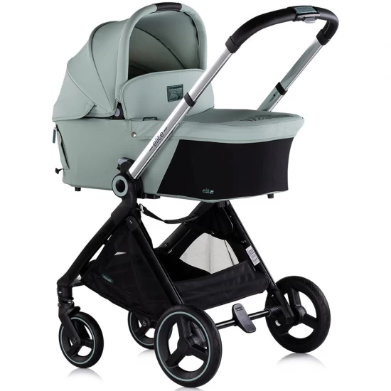 Carucior copii 3 in 1 Chipolino Elite Basil