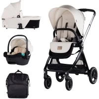 Carucior copii 3 in 1 Chipolino Elite Biscotta