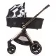Carucior copii 3 in 1 Chipolino Elite Black White Carucior copii 3 in 1 Chipolino Elite Black White