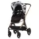 Carucior copii 3 in 1 Chipolino Elite Black White Carucior copii 3 in 1 Chipolino Elite Black White