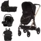 Carucior copii 3 in 1 Chipolino Elite Ebony Carucior copii 3 in 1 Chipolino Elite Ebony