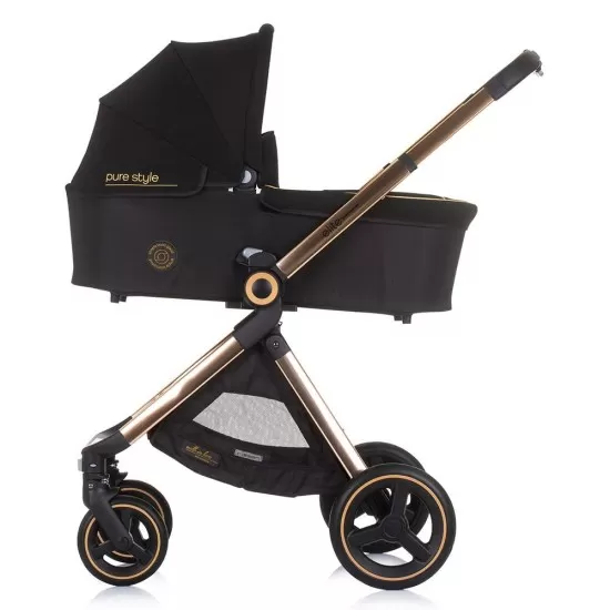 Carucior copii 3 in 1 Chipolino Elite Ebony Carucior copii 3 in 1 Chipolino Elite Ebony