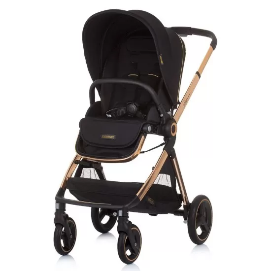 Carucior copii 3 in 1 Chipolino Elite Ebony Carucior copii 3 in 1 Chipolino Elite Ebony