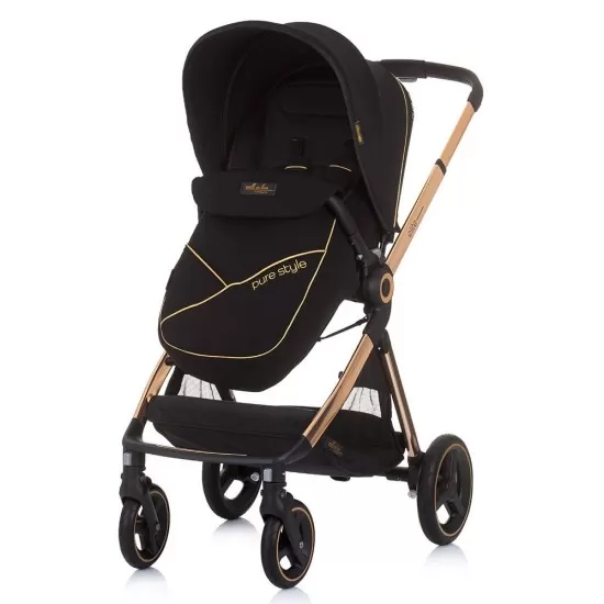 Carucior copii 3 in 1 Chipolino Elite Ebony Carucior copii 3 in 1 Chipolino Elite Ebony