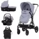 Carucior copii 3 in 1 Chipolino Elite Graphite Carucior copii 3 in 1 Chipolino Elite Graphite