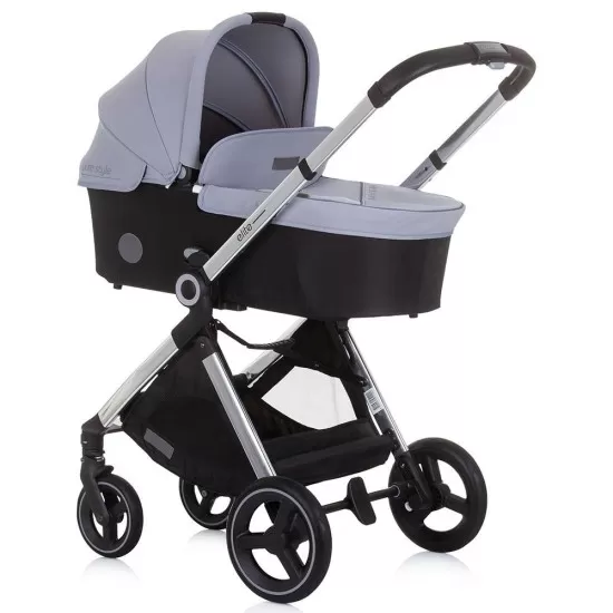 Carucior copii 3 in 1 Chipolino Elite Graphite Carucior copii 3 in 1 Chipolino Elite Graphite