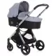 Carucior copii 3 in 1 Chipolino Elite Graphite Carucior copii 3 in 1 Chipolino Elite Graphite