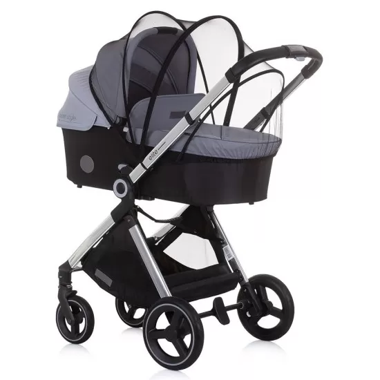 Carucior copii 3 in 1 Chipolino Elite Graphite Carucior copii 3 in 1 Chipolino Elite Graphite