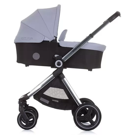 Carucior copii 3 in 1 Chipolino Elite Graphite Carucior copii 3 in 1 Chipolino Elite Graphite