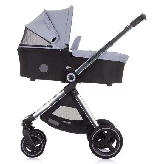 Carucior copii 3 in 1 Chipolino Elite Graphite Carucior copii 3 in 1 Chipolino Elite Graphite