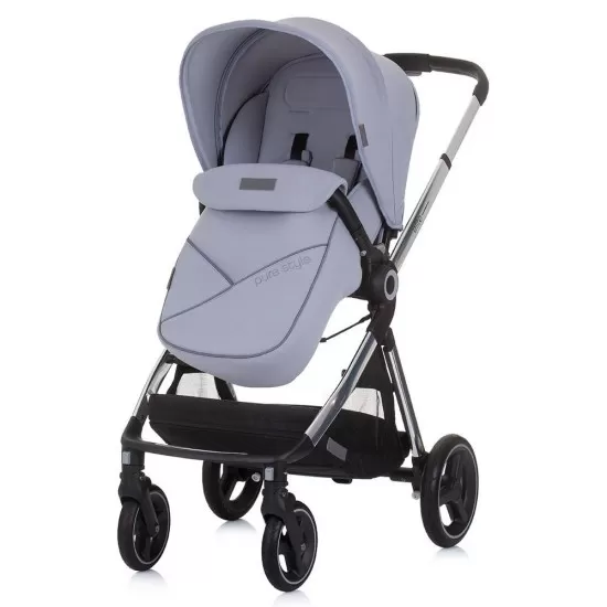 Carucior copii 3 in 1 Chipolino Elite Graphite Carucior copii 3 in 1 Chipolino Elite Graphite