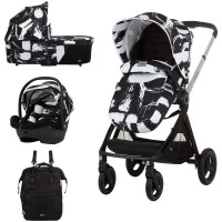 Carucior copii 3 in 1 Chipolino Elite Ink Art