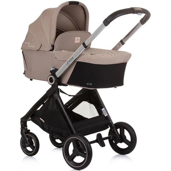 Carucior copii 3 in 1 Chipolino Elite Macadamia Carucior copii 3 in 1 Chipolino Elite Macadamia