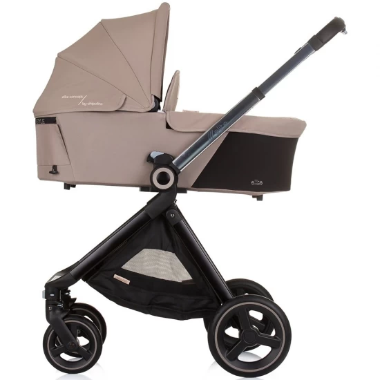 Carucior copii 3 in 1 Chipolino Elite Macadamia Carucior copii 3 in 1 Chipolino Elite Macadamia