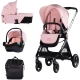 Carucior copii 3 in 1 Chipolino Elite Pnk Marshmallow Carucior copii 3 in 1 Chipolino Elite Pnk Marshmallow
