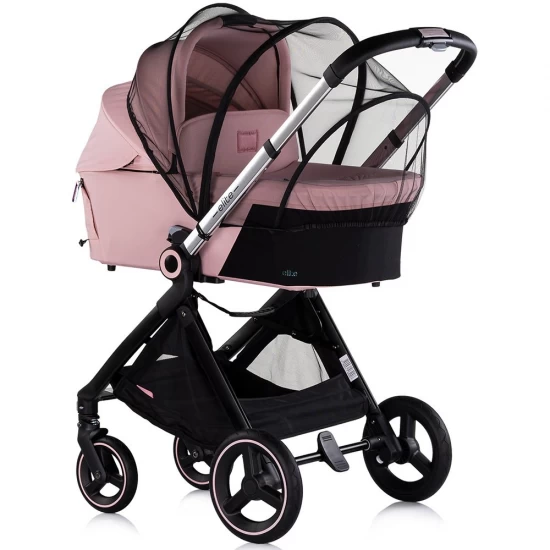 Carucior copii 3 in 1 Chipolino Elite Pnk Marshmallow Carucior copii 3 in 1 Chipolino Elite Pnk Marshmallow