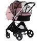 Carucior copii 3 in 1 Chipolino Elite Pnk Marshmallow Carucior copii 3 in 1 Chipolino Elite Pnk Marshmallow