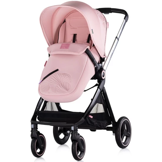 Carucior copii 3 in 1 Chipolino Elite Pnk Marshmallow Carucior copii 3 in 1 Chipolino Elite Pnk Marshmallow