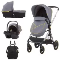 Carucior copii 3 in 1 Chipolino Elit Platinum