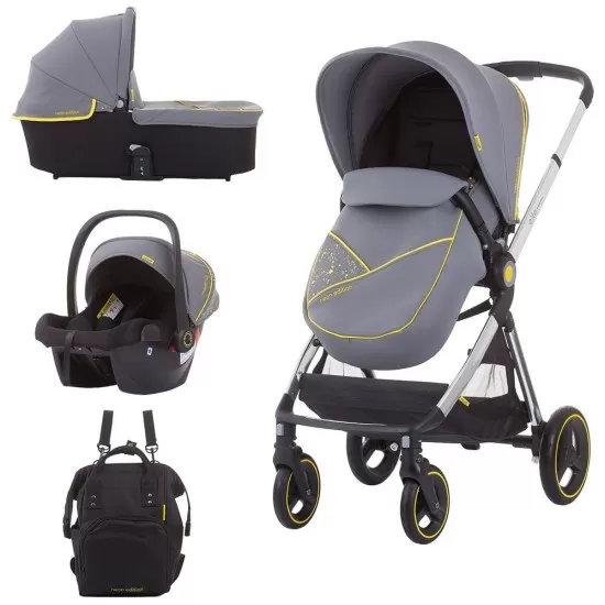 Carucior copii 3 in 1 Chipolino Elit Platinum Carucior copii 3 in 1 Chipolino Elit Platinum