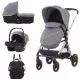 Carucior copii 3 in 1 Chipolino Elit Platinum Carucior copii 3 in 1 Chipolino Elit Platinum