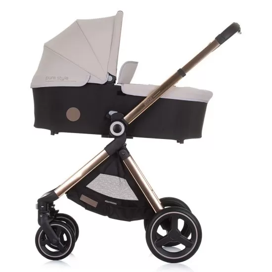 Carucior copii 3 in 1 Chipolino Elite Sand Carucior copii 3 in 1 Chipolino Elite Sand