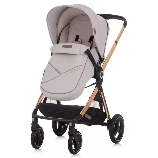 Carucior copii 3 in 1 Chipolino Elite Sand Carucior copii 3 in 1 Chipolino Elite Sand